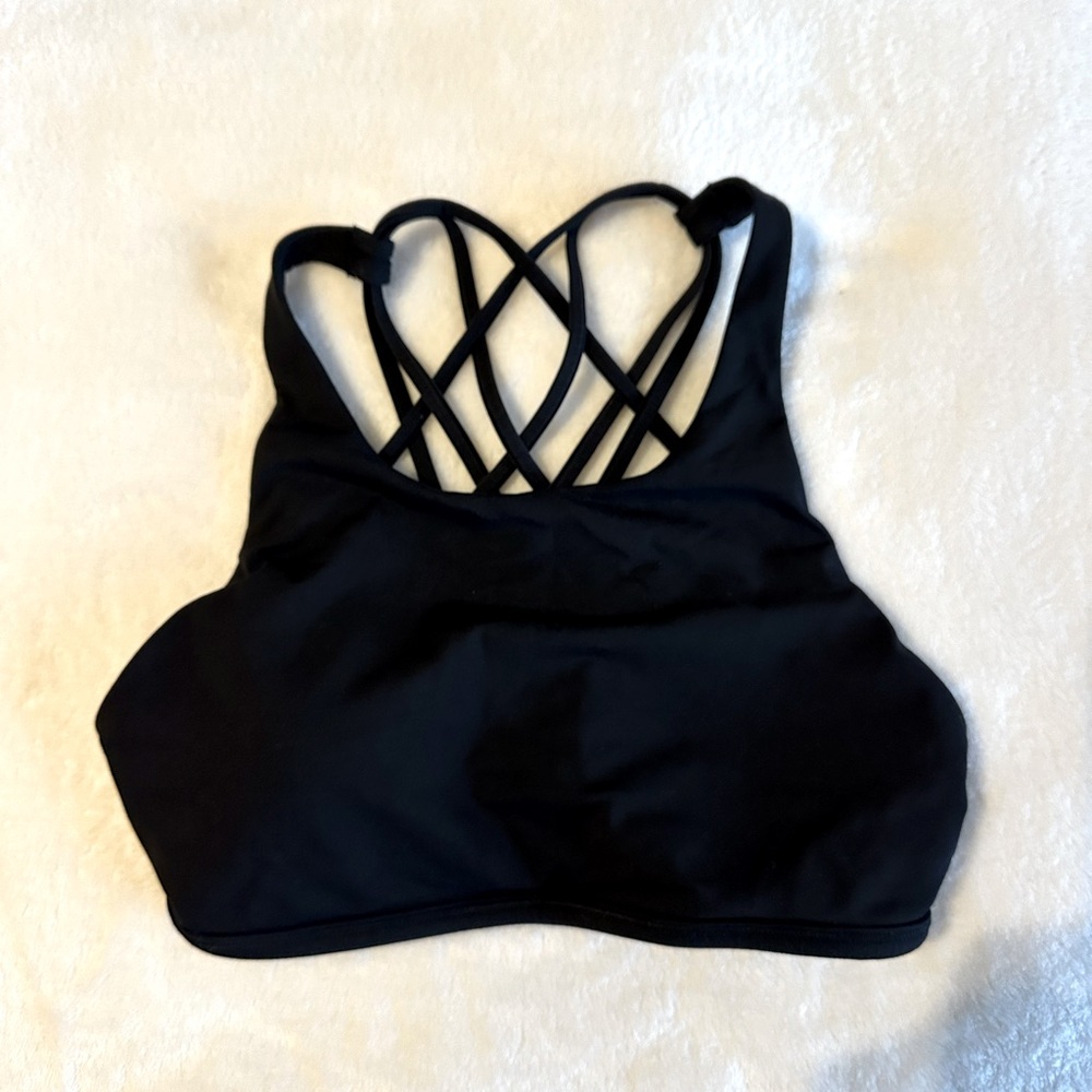 Lululemon Free to Be High Neck Bra - Black - 6